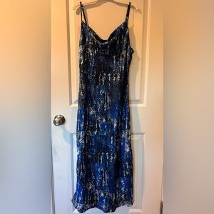 F21 Cowel Neck Maxi Dress